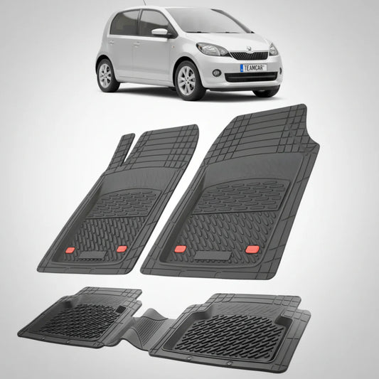 Covorase Skoda Citigo I Compatibile Hatchback 2011-2017 | Black