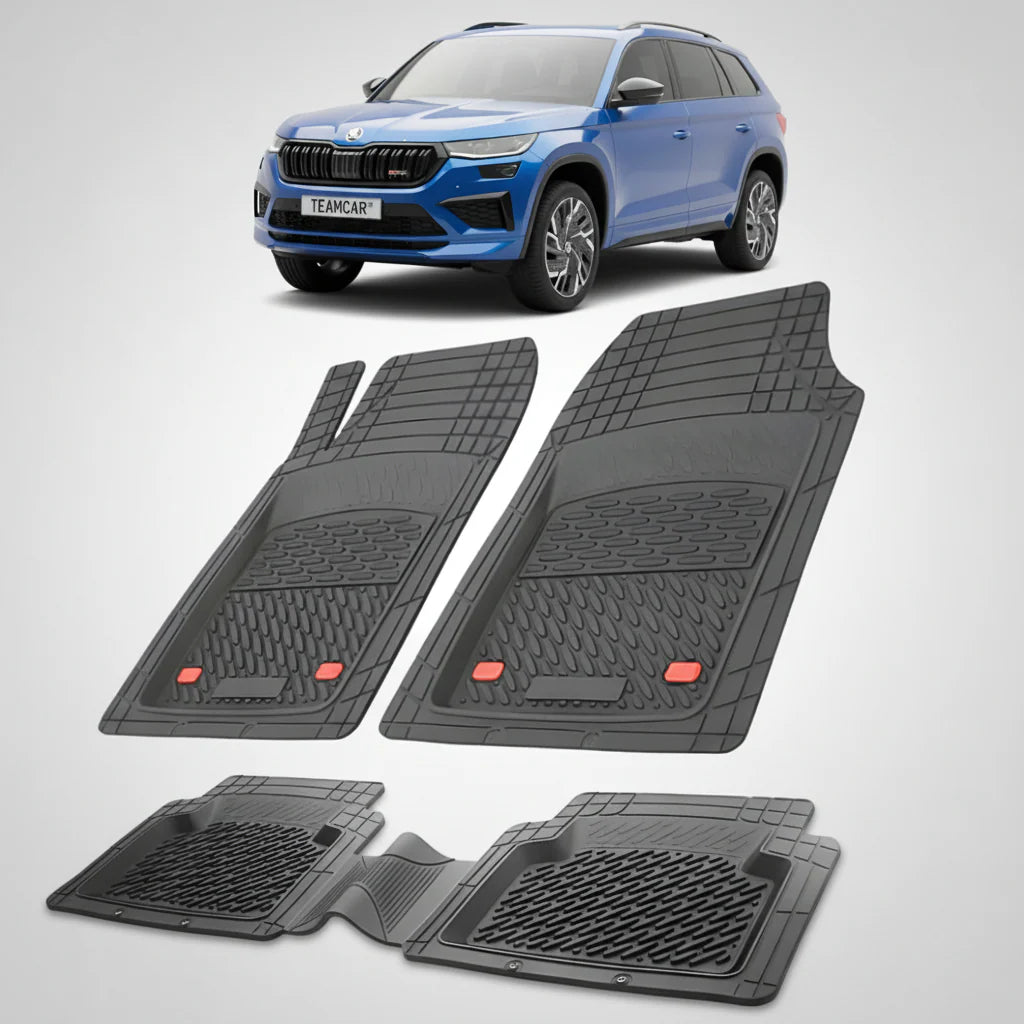 Covorase Skoda Kodiaq I Compatibile Facelift 2021-2023 | Black