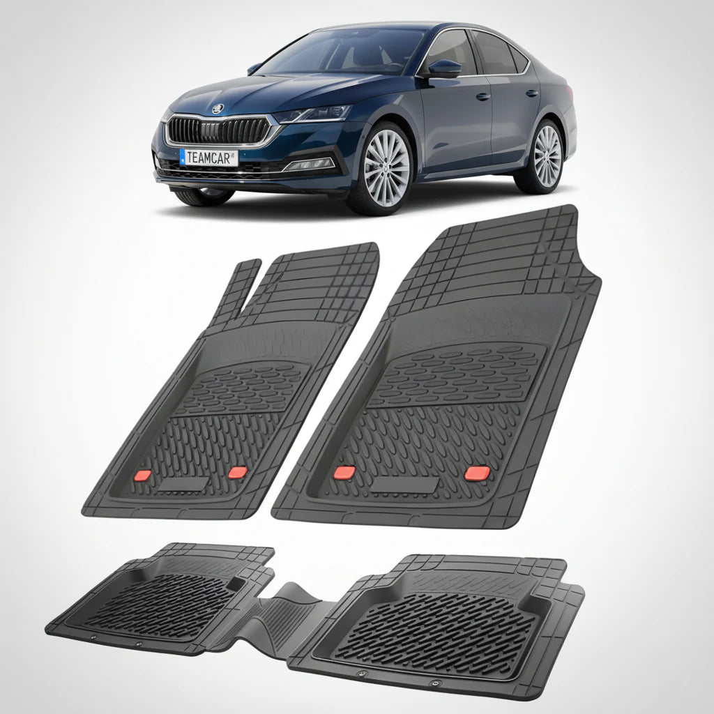Covorase Skoda Octavia IV Compatibile Liftback Pre-facelift 2020-2023 | Black