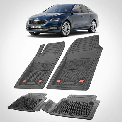 Covorase Skoda Octavia IV Compatibile Liftback Pre-facelift 2020-2023 | Black
