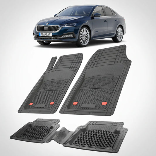Covorase Skoda Octavia IV Compatibile Liftback Pre-facelift 2020-2023 | Black