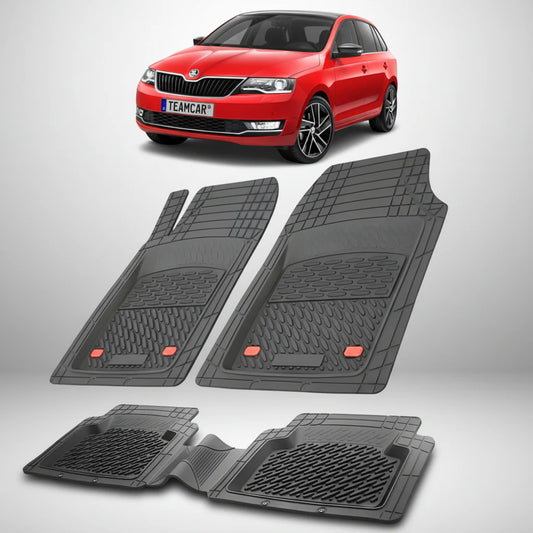 Covorase Skoda Rapid I Compatibile Liftback Facelift 2017-2019 | Black