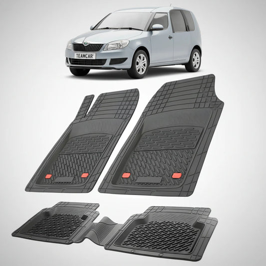 Covorase Skoda Roomster I MPV Compatibile 2010-2015 | Black