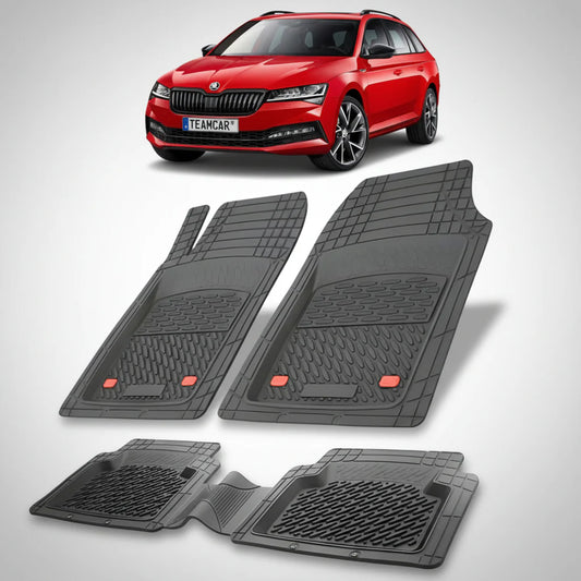 Covorașe Skoda Superb III Combi Facelift 2019-2024 | Black Edition – TeamCar®