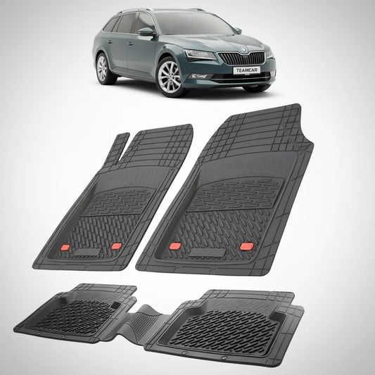 Covorașe Skoda Superb III Combi 2015-2019 | Black Edition – TeamCar®