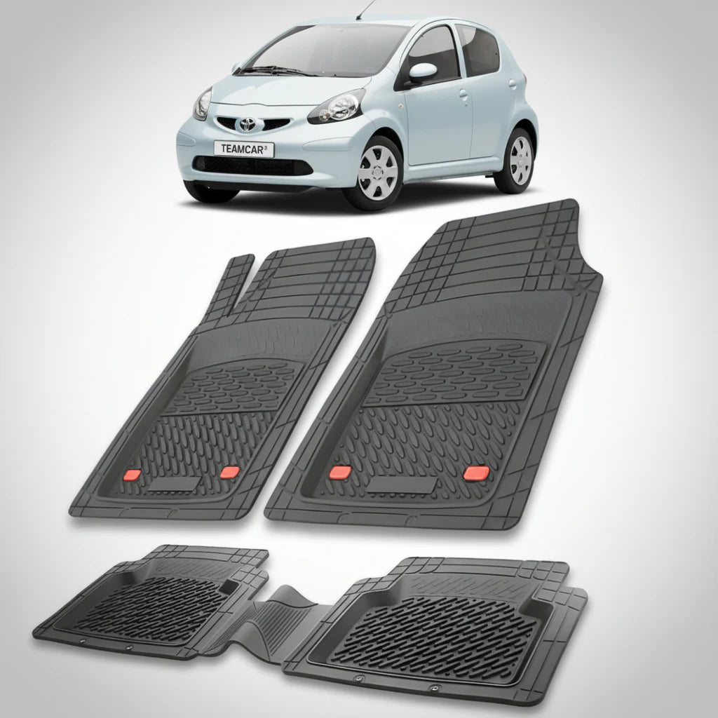 Covorase Toyota Aygo AB10 Compatibile Hatchback 2005-2008 | Black