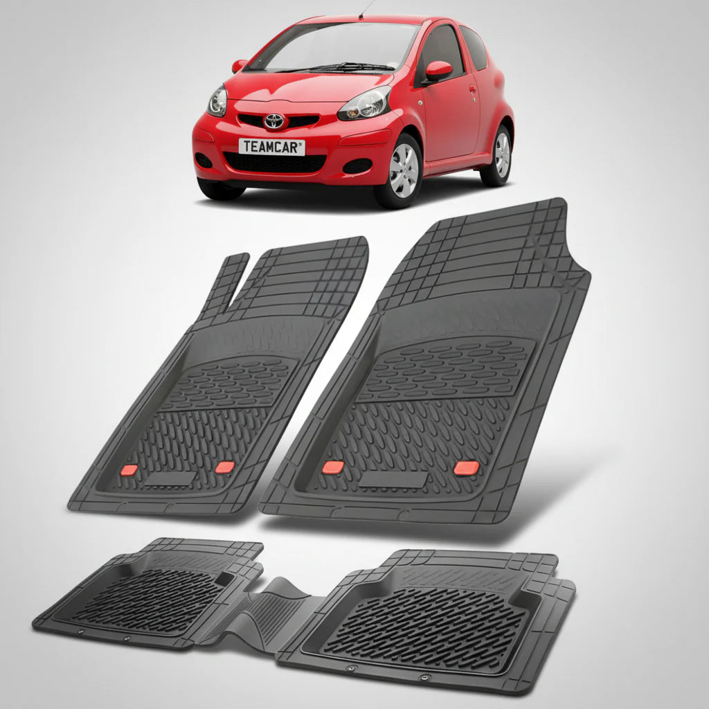 Covorase Toyota Aygo AB10 Compatibile Hatchback 2008-2012 | Black