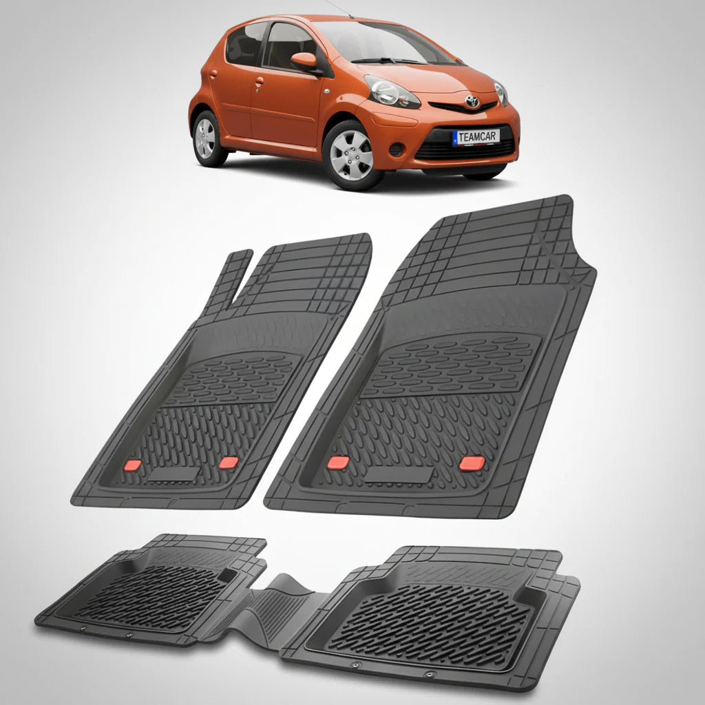 Covorase Toyota Aygo AB10 Compatibile Hatchback 2012-2014 | Black