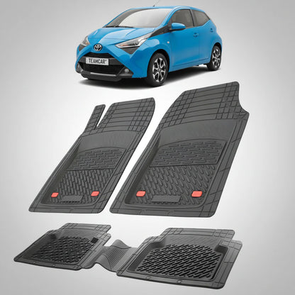 Covorase Toyota Aygo AB40 Compatibile Hatchback 2014-2018 | Black