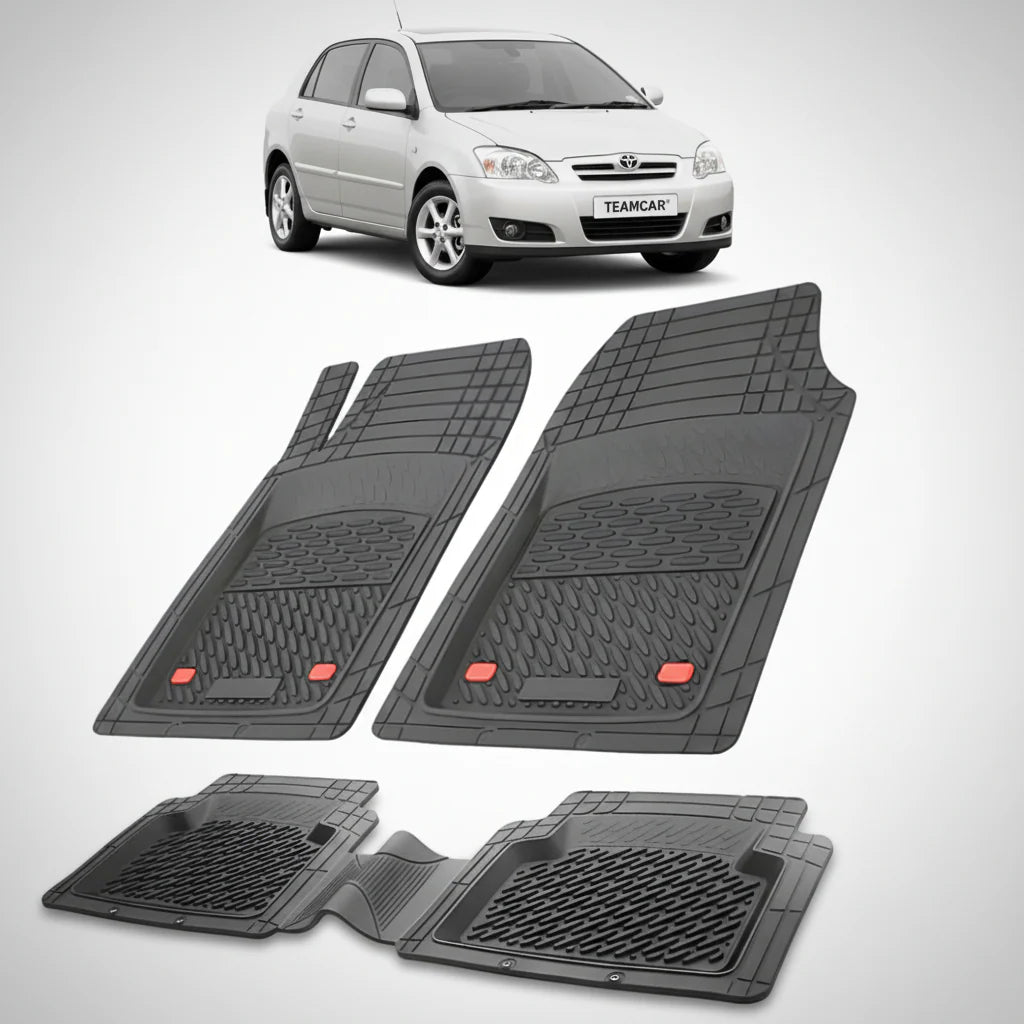 Covorase Toyota Corolla E120 Compatibile Hatchback 2004-2007 | Black