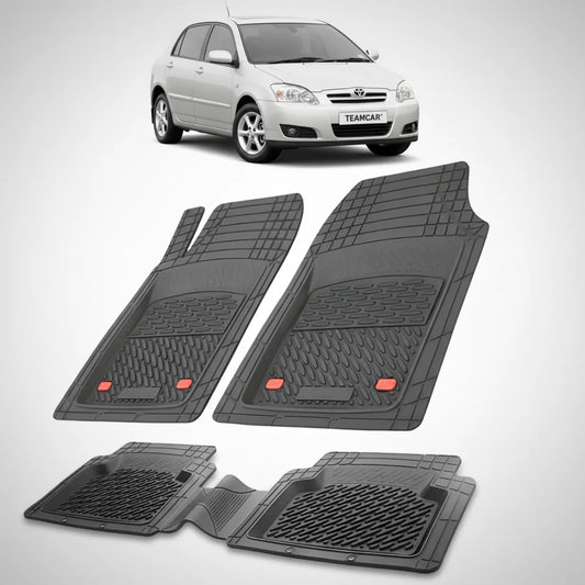 Covorase Toyota Corolla E120 Compatibile Hatchback 2004-2007 | Black