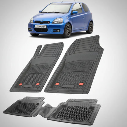 Covorase Toyota Yaris XP10 Hatchback Compatibile 2000-2003 | Black