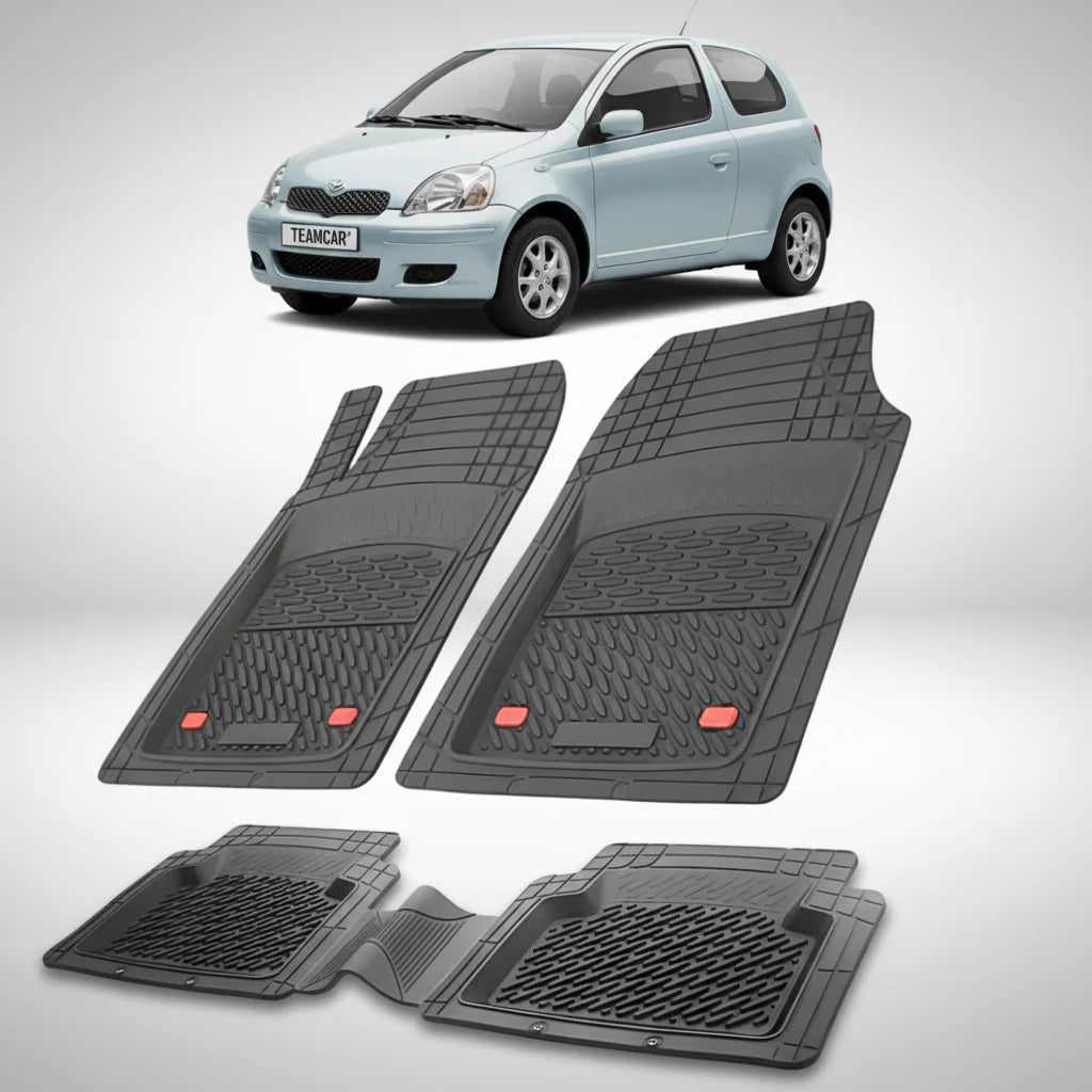 Covorase Toyota Yaris XP10 Hatchback Compatibile 2003-2005 | Black