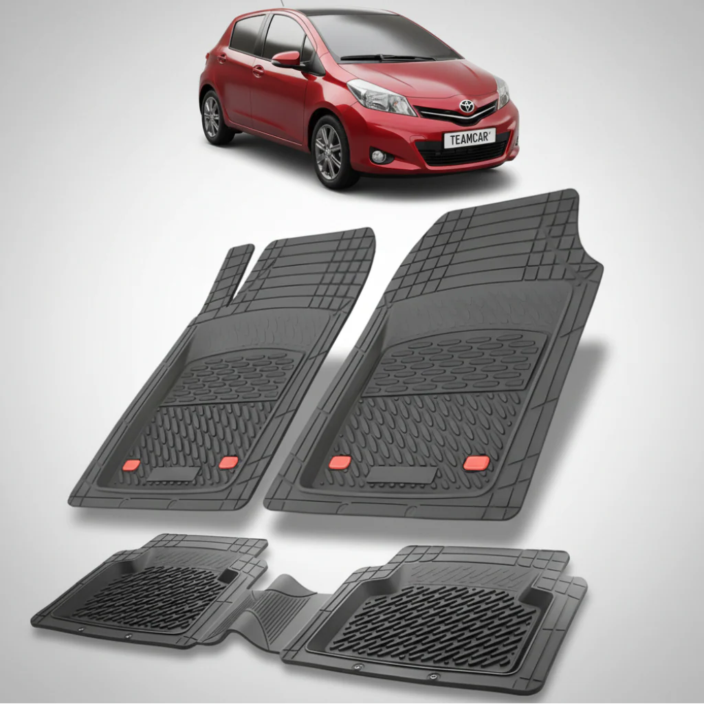 Covorase Toyota Yaris XP130 Hatchback Compatibile 2011-2014 | Black