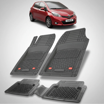 Covorase Toyota Yaris XP130 Hatchback Compatibile 2011-2014 | Black