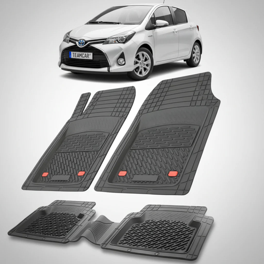 Covorase Toyota Yaris XP130 Hatchback Compatibile 2014-2017 | Black
