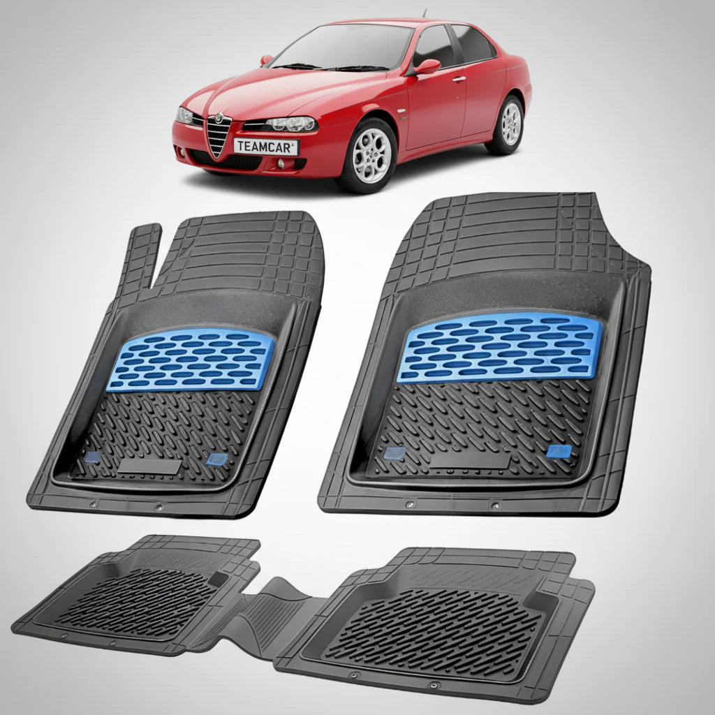Covorase Alfa Romeo 156 Generatia II Compatibile 2003-2006 | Blue