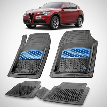 Covorase Alfa Romeo Stelvio Generatia I Compatibile 2016+ | Blue