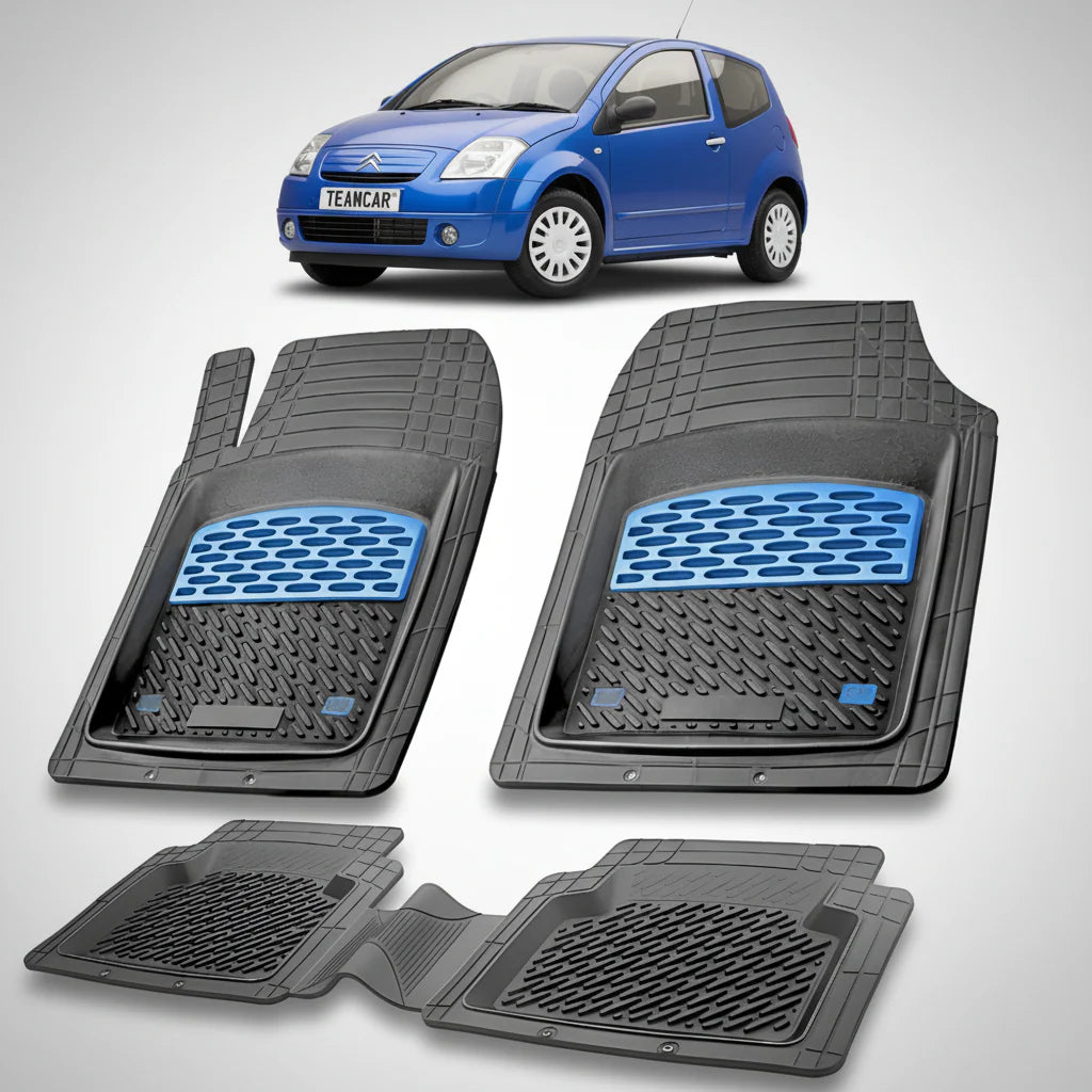 Covorase Citroen C2 Hatchback 3 Usi Pre-Facelift Compatibile 2003-2008 | Blue