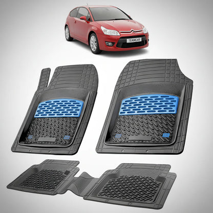 Covorase Citroen C4 Hatchback 3 Usi Facelift Compatibile 2008-2010 | Blue