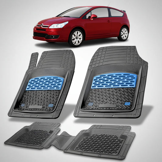 Covorase Citroen C4 Hatchback 3 Usi Pre-Facelift Compatibile 2004-2008 | Blue