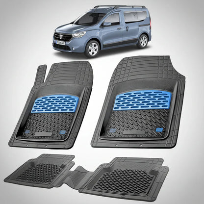 Covorașe Dacia Dokker Compatibile 2012-2024 | Blue