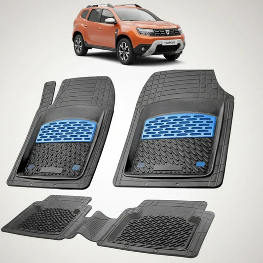 Covorașe Dacia Duster II Facelift 2021-2024 Compatibile | Blue Edition – TeamCar®