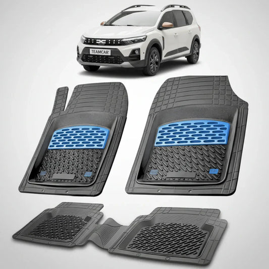 Covorașe Dacia Jogger 2021-2024 Compatibile | Blue Edition – TeamCar®
