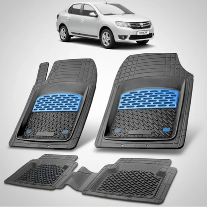 Covorașe Dacia Logan II Sedan 2012-2020 Compatibile | Blue Edition – TeamCar®