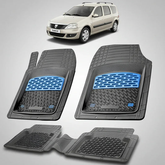 Covorașe Dacia Logan MCV I 2006-2013 Compatibile | Blue Edition – TeamCar®