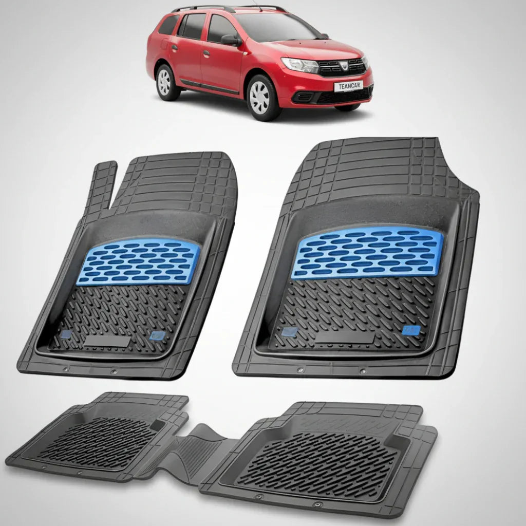 Covorașe Dacia Logan MCV II 2013-2020 Compatibile | Blue Edition – TeamCar®