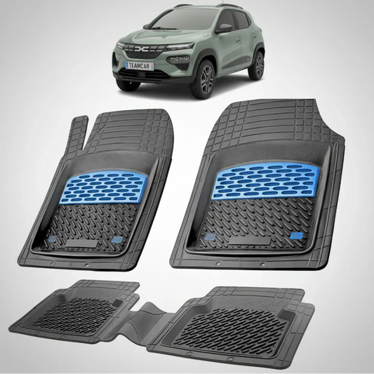 Covorașe Dacia Spring 100% Electric 2021-2024 Compatibile | Blue Edition – TeamCar®