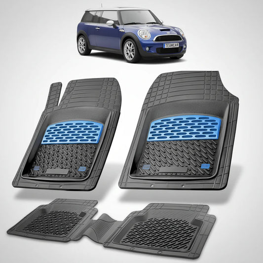Covorașe MINI Clubman R55 2007-2014 | Blue Edition – TeamCar®