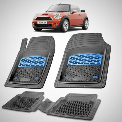 Covorașe MINI Convertible R57 2009-2015 | Blue Edition – TeamCar®