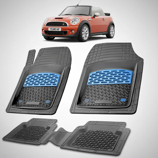 Covorașe MINI Convertible R57 2009-2015 | Blue Edition – TeamCar®