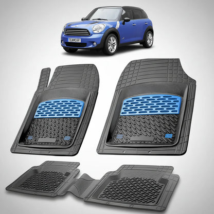 Covorașe MINI Countryman R60 2010-2016 | Blue Edition – TeamCar®