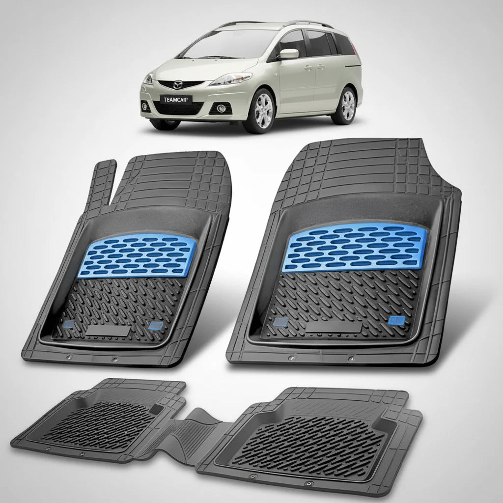Covorașe Mazda 5 CR Facelift Compatibile 2008-2010 | Blue Edition – TeamCar®