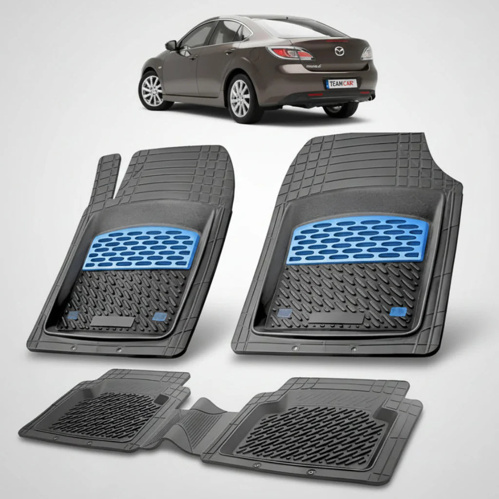 Covorașe Mazda 6 GH Facelift Hatchback 5 Uși 2010-2012 | Blue Edition – TeamCar®