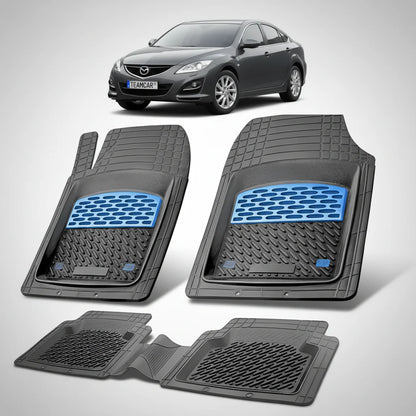 Covorașe Mazda 6 GH Facelift Sedan 2010-2012 | Blue Edition – TeamCar®