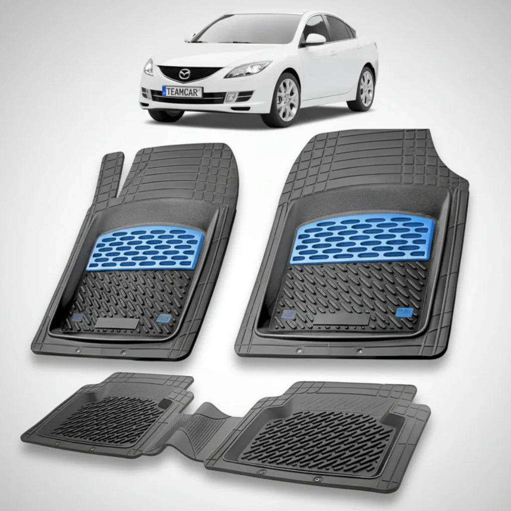 Covorașe Mazda 6 GH Hatchback 5 Uși 2008-2010 | Blue Edition – TeamCar®