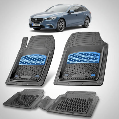Covorașe Mazda 6 GL Facelift 1 Combi 2015-2018 | Blue Edition – TeamCar®