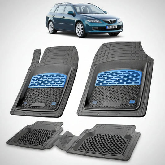 Covorașe Mazda 6 GY Facelift Combi 2005-2008 | Blue Edition – TeamCar®