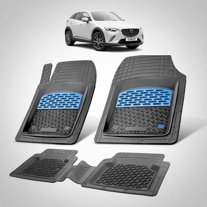 Covorașe Mazda CX-3 DK Facelift 2018-2021 | Blue Edition – TeamCar®