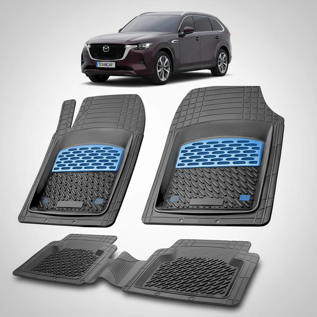 Covorașe Mazda CX-80 KH 2024-2026 | Blue Edition – TeamCar®