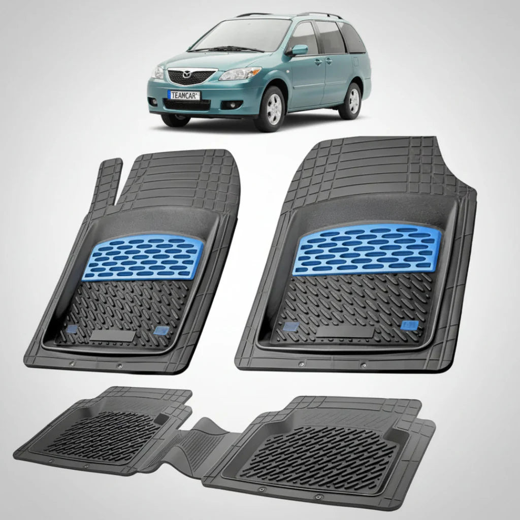 Covorașe Mazda MPV LW Compatibile 2002-2006 | Blue Edition – TeamCar®
