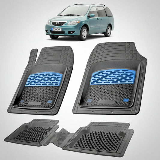 Covorașe Mazda MPV LW Compatibile 2002-2006 | Blue Edition – TeamCar®