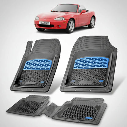 Covorașe Mazda MX-5 NB Facelift Roadster 2000-2005 | Blue Edition – TeamCar®
