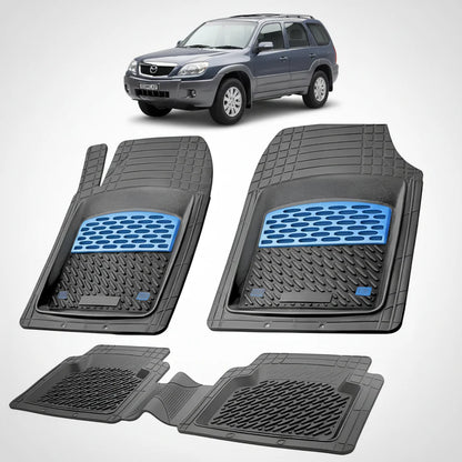 Covorașe Mazda Tribute EP Facelift 2004-2008 | Blue Edition – TeamCar®