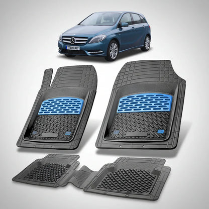 Covorase Mercedes-Benz B-Class Compatibile W246 2011-2019 Tavita Cauciuc | Blue