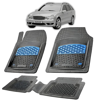 Covorase Mercedes-Benz C-Class Compatibile S203 2001-2007 | Blue